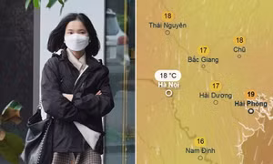 Hôm nào Hà Nội có thể lại rét 18 độ do không khí lạnh liên tục tăng cường?