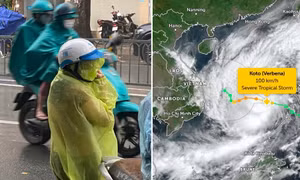 Bão số 15 Koto có thể ảnh hưởng những tỉnh nào, liệu bão có vào TPHCM không?
