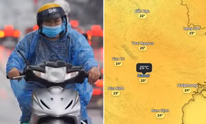 Nồm ẩm sắp quay lại khi không khí lạnh suy yếu, hôm nào Hà Nội có thể mưa?