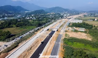 Con đường 'nghìn tỷ' nối Đại lộ Thăng Long với Hòa Bình dần lộ diện