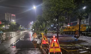 Hà Nội còn 10 điểm ngập úng