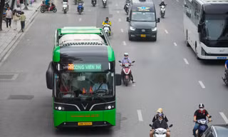 Hà Nội: Khoảng 130.000 lượt khách được miễn phí vé xe buýt trong Vành đai 1