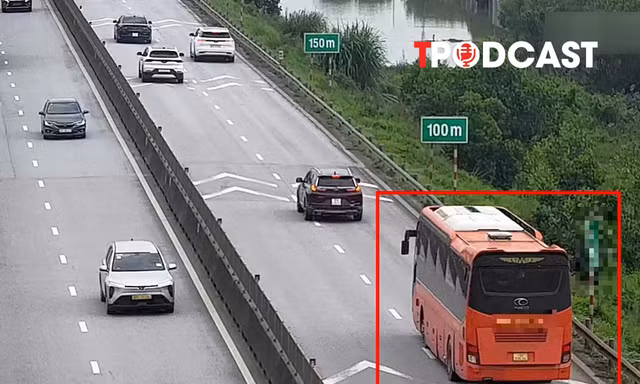 NÓNG 26/8: Hai trường hợp tài xế ô tô đầu tiên bị xử phạt vì không giữ khoảng cách trên cao tốc