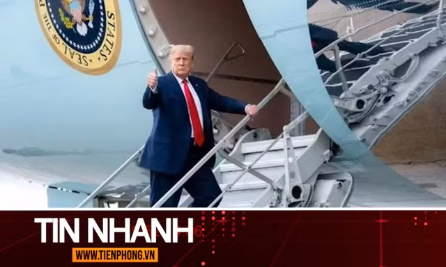 TIN NHANH: Ông Trump giải thích quyết định đổi máy bay phút chót ở Thổ Nhĩ Kỳ