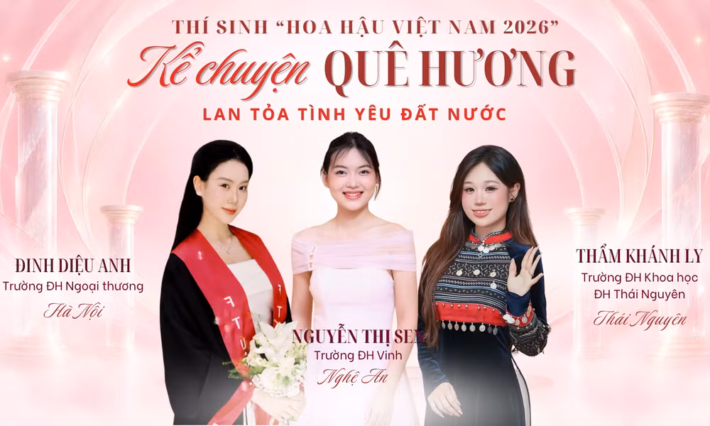 Thí sinh 'Hoa hậu Việt Nam 2026' kể chuyện quê hương, lan tỏa tình yêu đất nước