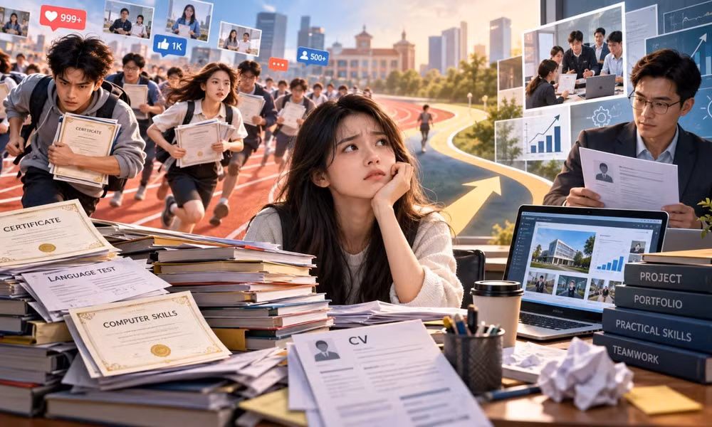 Cuộc đua chứng chỉ của sinh viên: Áp lực tích lũy hay tâm lý lo sợ thất nghiệp?