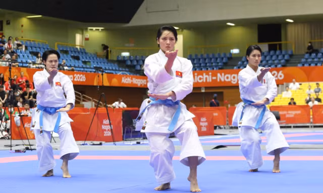 Tomari Bassai lợi hại thế nào trong chiến tích vàng Asiad 20 của kata nữ Việt Nam?