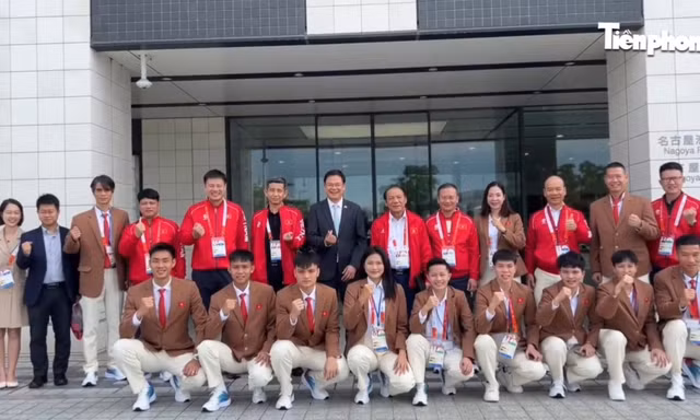 Đoàn Thể thao Việt Nam được tiếp lửa trước giờ G Asiad 20