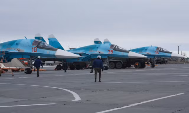 Ukraine tuyên bố phá huỷ 6 cường kích - ném bom Su-34 của Nga