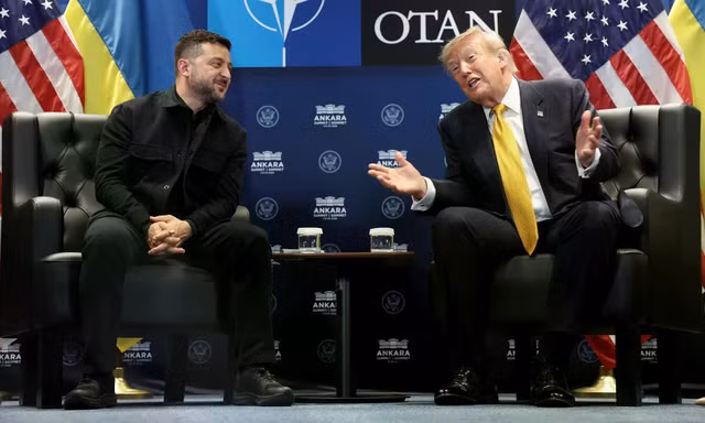 Tổng thống Mỹ Trump sắp gặp Tổng thống Ukraine Zelensky tại Nhà Trắng
