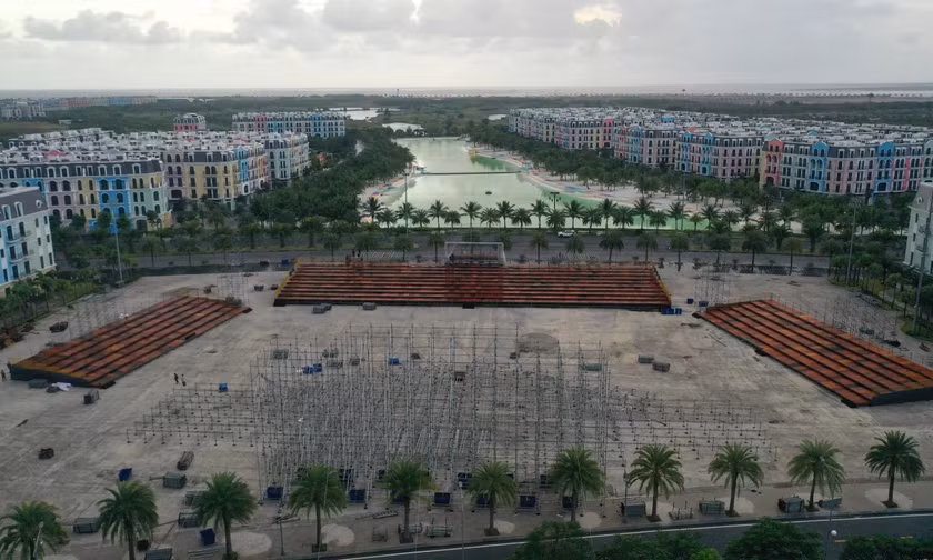 Hé lộ sân khấu Chung kết Hoa hậu Việt Nam 2026 tại Quảng trường Danh Vọng