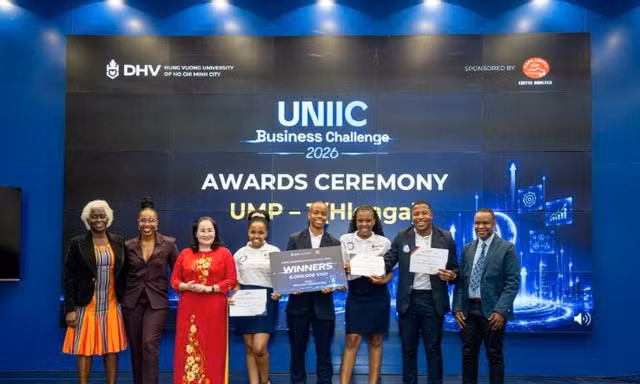 Sinh viên 6 quốc gia hội tụ tại cuộc thi khởi nghiệp quốc tế 2026