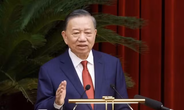 Quang cảnh Hội nghị Trung ương 4 khóa XIV. Ảnh: TTXVN.