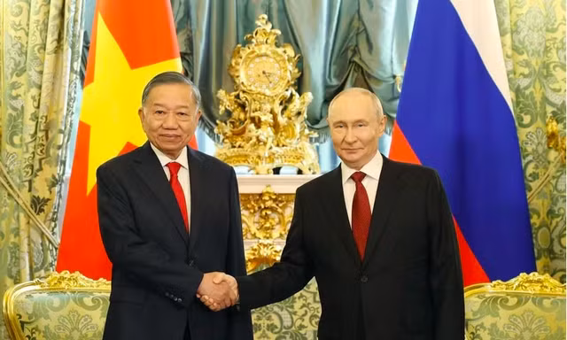 Tổng Bí thư, Chủ tịch nước Tô Lâm hội đàm với Tổng thống Nga Vladimir Putin
