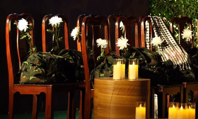 Chi tiết Lễ viếng, truy điệu và an táng 731 hài cốt liệt sĩ được quy tập tại Công viên Lê Thị Riêng