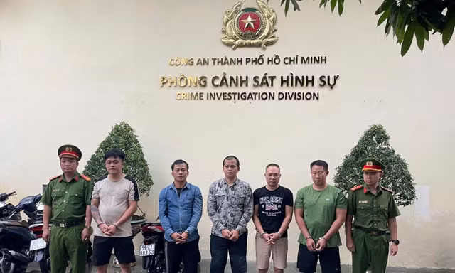 Đồng loạt bắt giữ các băng đòi nợ thuê núp bóng doanh nghiệp tại TPHCM