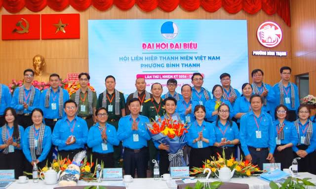 Đại hội Hội Liên hiệp Thanh niên nhiệm kỳ mới tại 148 phường, xã ở TPHCM