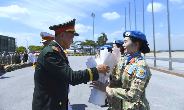 Chào đón những ‘sứ giả hòa bình’ trở về từ Abyei