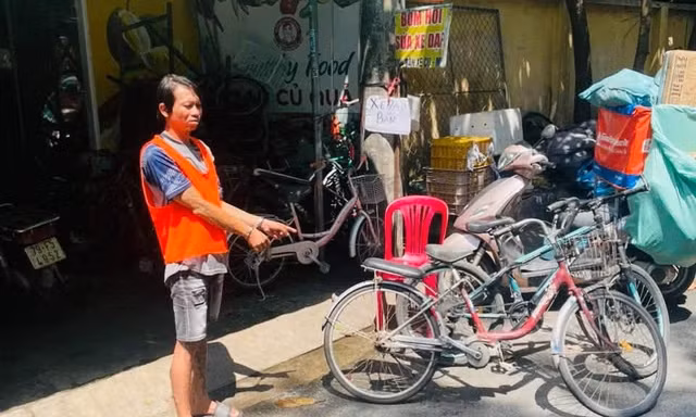 Người đàn ông có 6 tiền án bị bắt khi trộm xe đạp