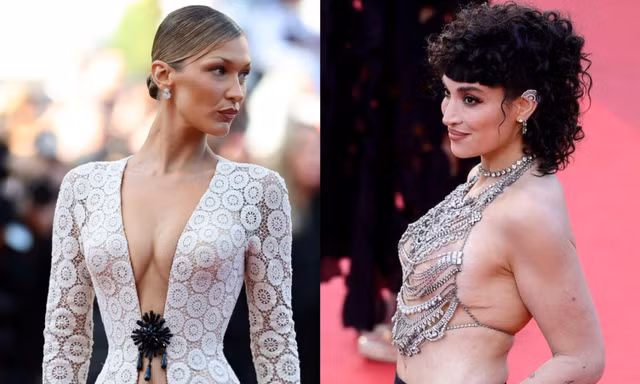 Cannes ngập váy xuyên thấu, hở bạo bất chấp lệnh cấm