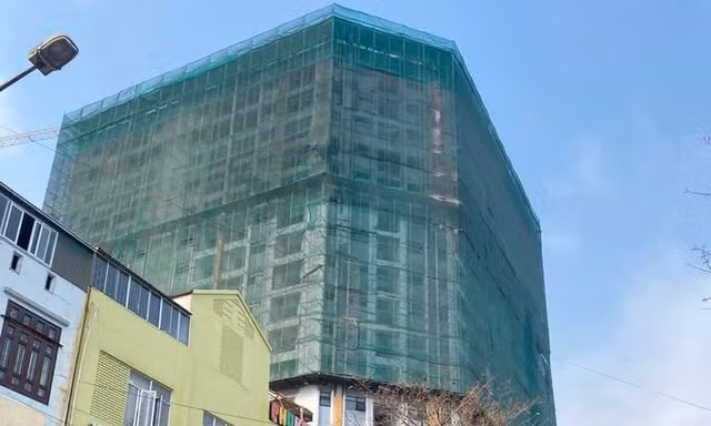 Tòa chung cư NƠXH Tạ Quang Bửu trên địa bàn phường Thành Đông, TP Hải Phòng.