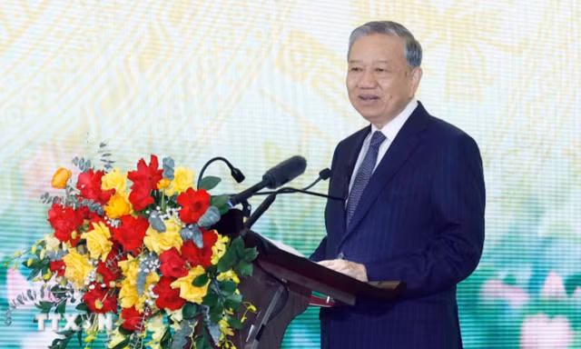 Tổng Bí thư Tô Lâm dự Hội nghị toàn quốc tổng kết công tác Tuyên giáo và Dân vận