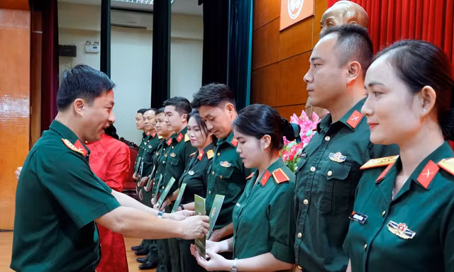 55 đại biểu ưu tú của tuổi trẻ Quân đội sẽ tham dự Đại hội Đoàn toàn quốc lần thứ XIII