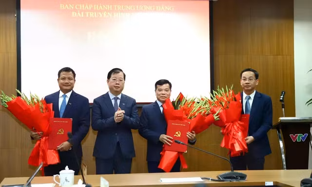 Ban Bí thư bổ nhiệm 3 nhân sự giữ chức Phó Tổng Giám đốc Đài Truyền hình Việt Nam