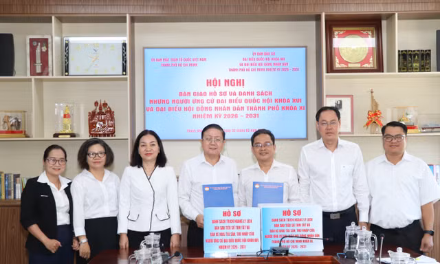 TPHCM bàn giao hồ sơ 282 người ứng cử ĐBQH và HĐND