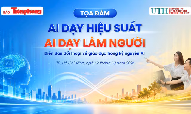 Báo Tiền Phong tổ chức tọa đàm 'AI dạy hiệu suất, ai dạy làm người'