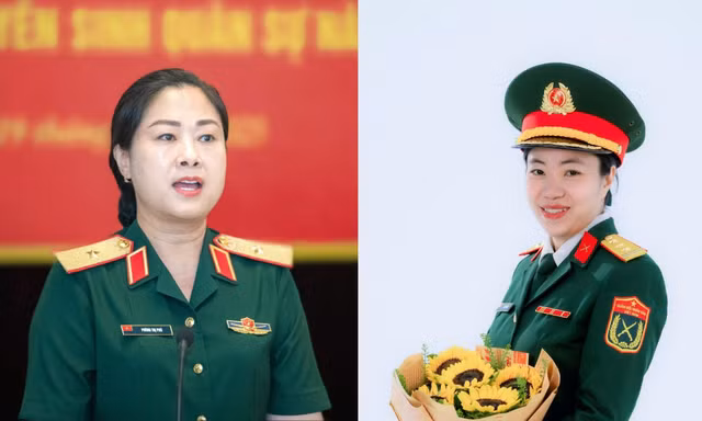 Nữ tướng và nữ Anh hùng ở giải thưởng Phụ nữ Quân đội đầu tiên