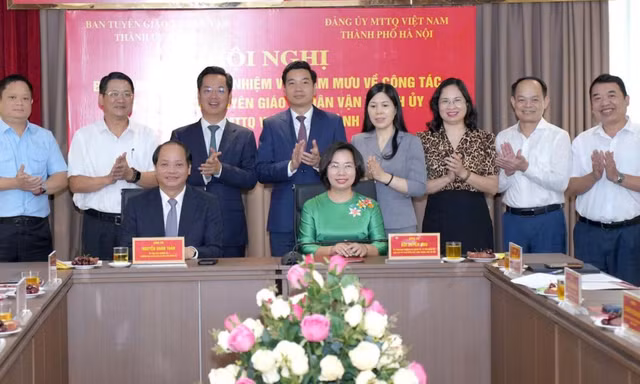Thành ủy Hà Nội đổi tên Ban Tuyên giáo và Dân vận thành Ban Tuyên giáo