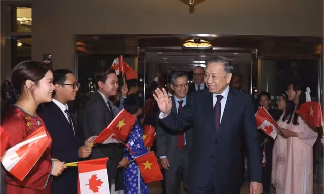 Tổng Bí thư, Chủ tịch nước Tô Lâm bắt đầu chuyến thăm cấp Nhà nước tới Canada