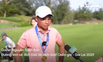 Nhà vô địch Golf Quốc gia 2025 Nguyễn Tuấn Anh: Tôi rất may mắn khi giành chiến thắng