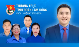 Thường trực Tỉnh Đoàn Lâm Đồng khóa I, nhiệm kỳ 2025-2030