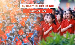 Bản tin Thời tiết Hà Nội (4 -5/9): Nắng nóng mở rộng dịp khai giảng năm học mới