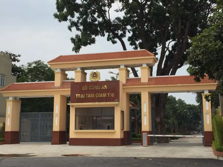 Trại tạm giam T16 Bộ Công an.