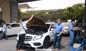 Mua ô tô cũ chưa hết hạn đăng kiểm phải đưa xe đi cập nhật thông tin