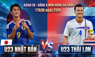 Nhận định U23 Nhật Bản vs U23 Thái Lan, 17h30 ngày 23/9: ‘Đấu pháo’ dữ dội vì ngôi đầu