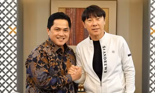 Shin Tae-yong giảng hòa với Chủ tịch LĐBĐ Indonesia