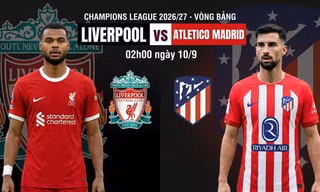 Nhận định Liverpool vs Atletico Madrid, 02h00 ngày 10/9: Đêm Anfield rực lửa 