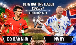 Nhận định Bồ Đào Nha vs Na Uy, 01h45 ngày 5/10: Không Ronaldo, Haaland có đòi nợ được 'Bồ'?