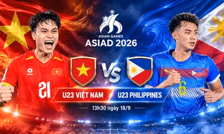 Nhận định U23 Việt Nam vs U23 Philippines, 13h30 ngày 18/9: Chiến thắng bắt buộc