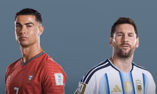 Ronaldo gửi lời tri ân trong ngày Messi chia tay đội tuyển Argentina 