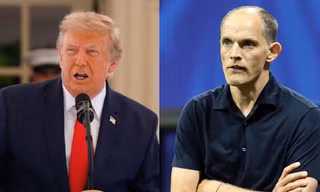 Tổng thống Donald Trump chê chiến thuật của đội tuyển Anh