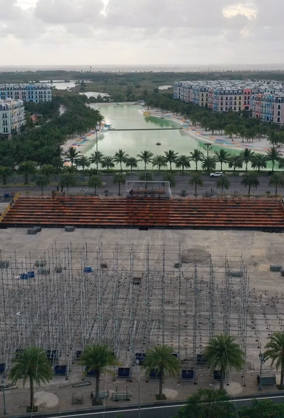 Hé lộ sân khấu Chung kết Hoa hậu Việt Nam 2026 tại Quảng trường Danh Vọng