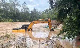Ngập lụt, sạt lở nhiều nơi ở Cao Bằng