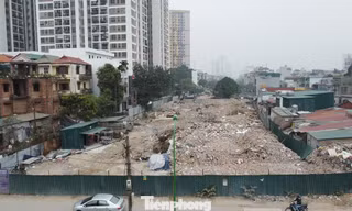 Quá hạn bàn giao, Vành đai 2,5 đoạn Dịch Vọng – Thượng Đình vẫn 'kẹt' mặt bằng