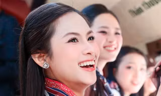 Trải nghiệm chưa từng có trên Chuyến tàu Độc lập 5 cửa ô với 53 thí sinh Hoa hậu Việt Nam