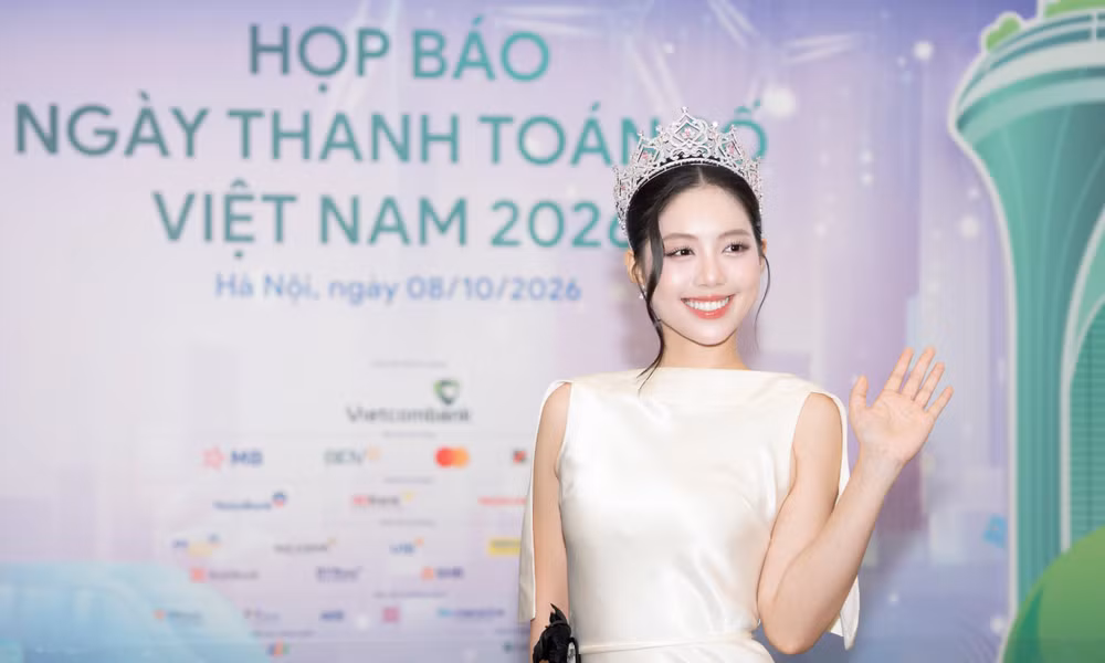 Á hậu Châu Anh nhận vai trò mới - Đại sứ Ngày Thanh toán số Việt Nam 2026, lan tỏa thông điệp sống xanh đến giới trẻ